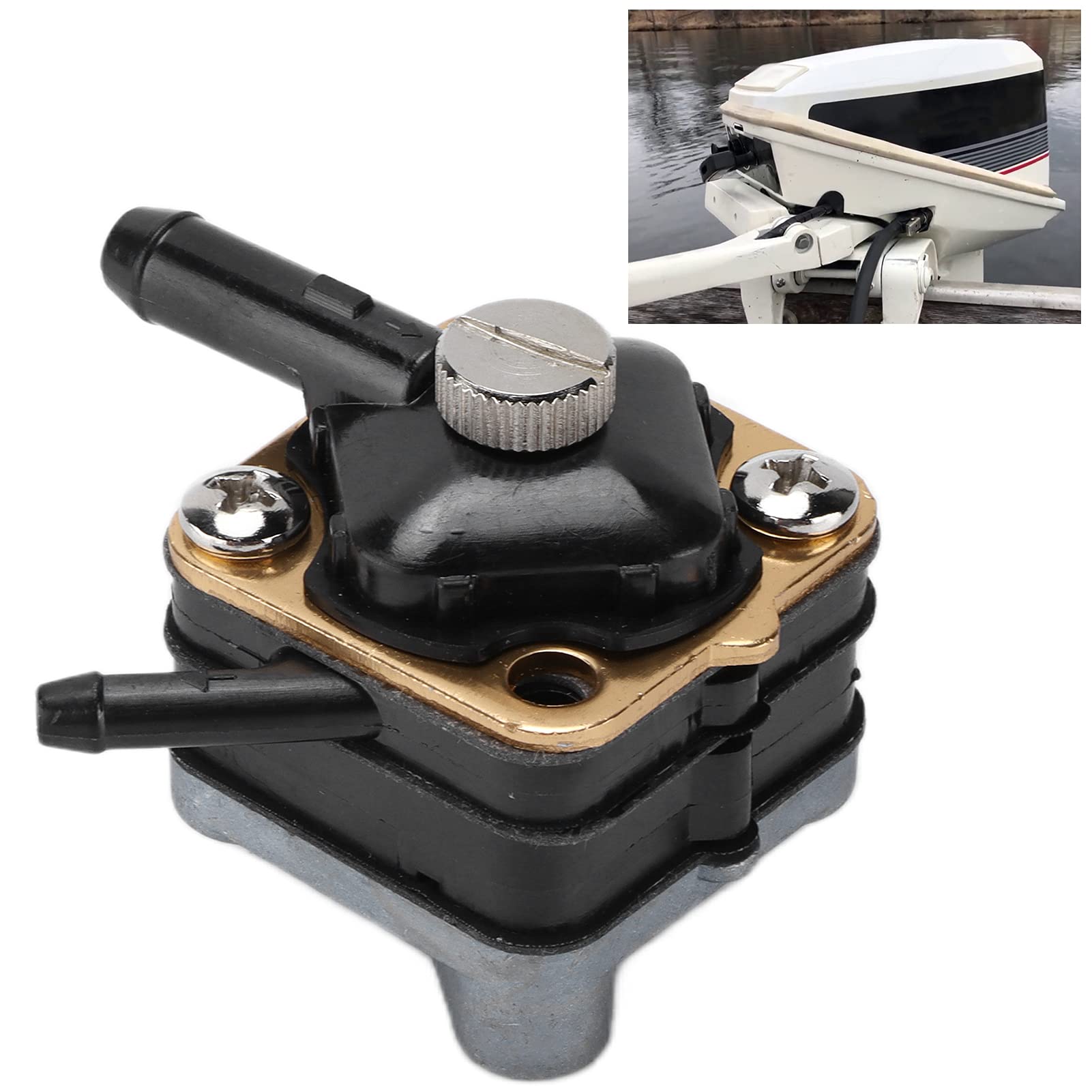 Pompa Carburante Fuoribordo con Guarnizione 397839 391638 395091 397274 Sostituzione per Evinrude 1981-1992