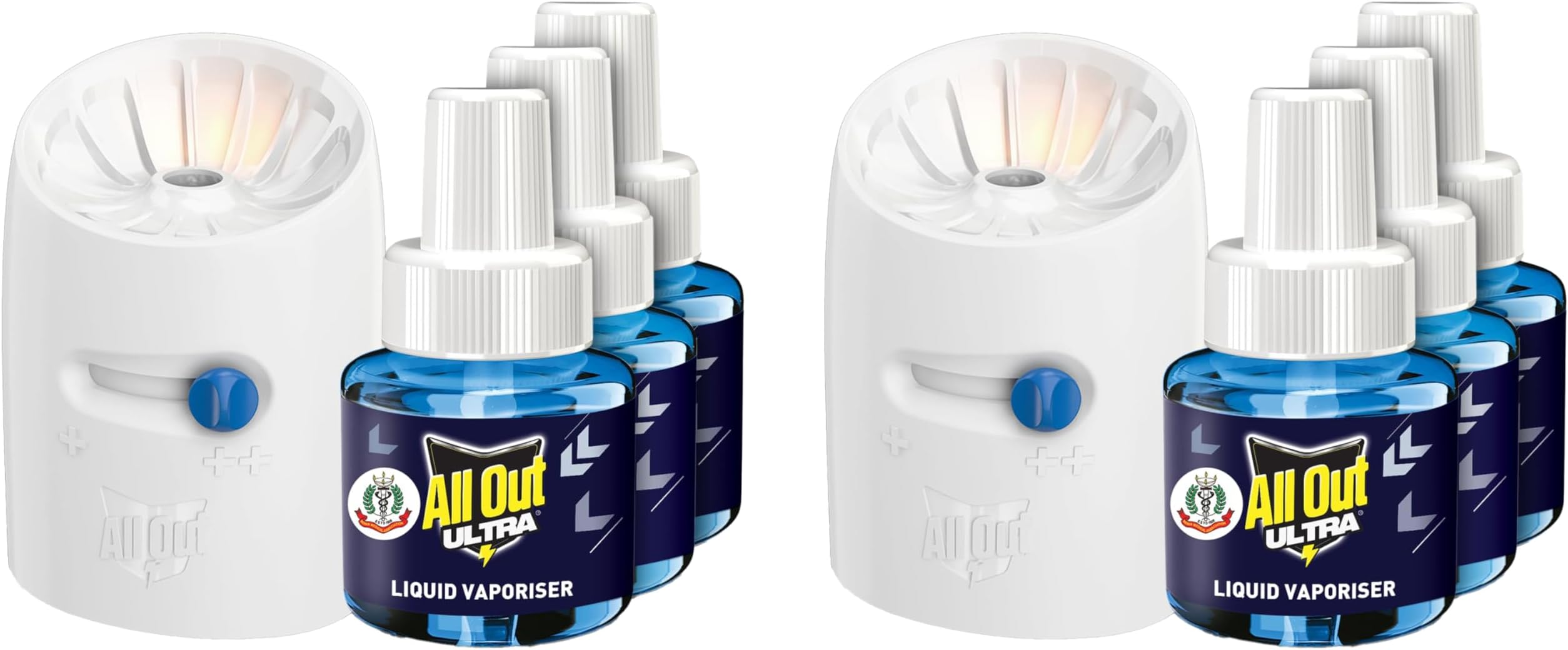 Ultra Liquid Vaporizer, Machine + 3 Refills (45ml each) | Kills Dengue, Malaria & Chikungunya Spreading Mosquitoes| India's Only Mosquito Killer Brand Recommended by Indian Medical Association