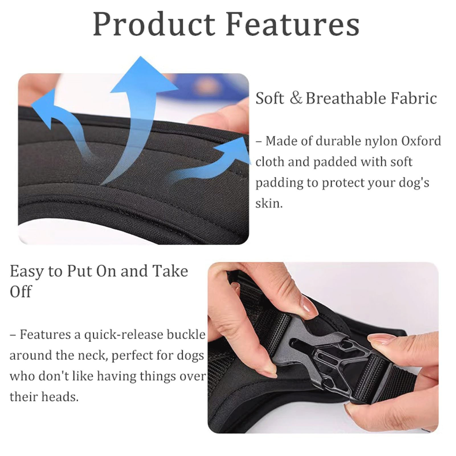 Arnés Antiescape para Perros - Chaleco Transpirable Y Ajustable con Asa, Equipado con Correa Y Collar, Adecuado para Perros Grandes(Orange,M)