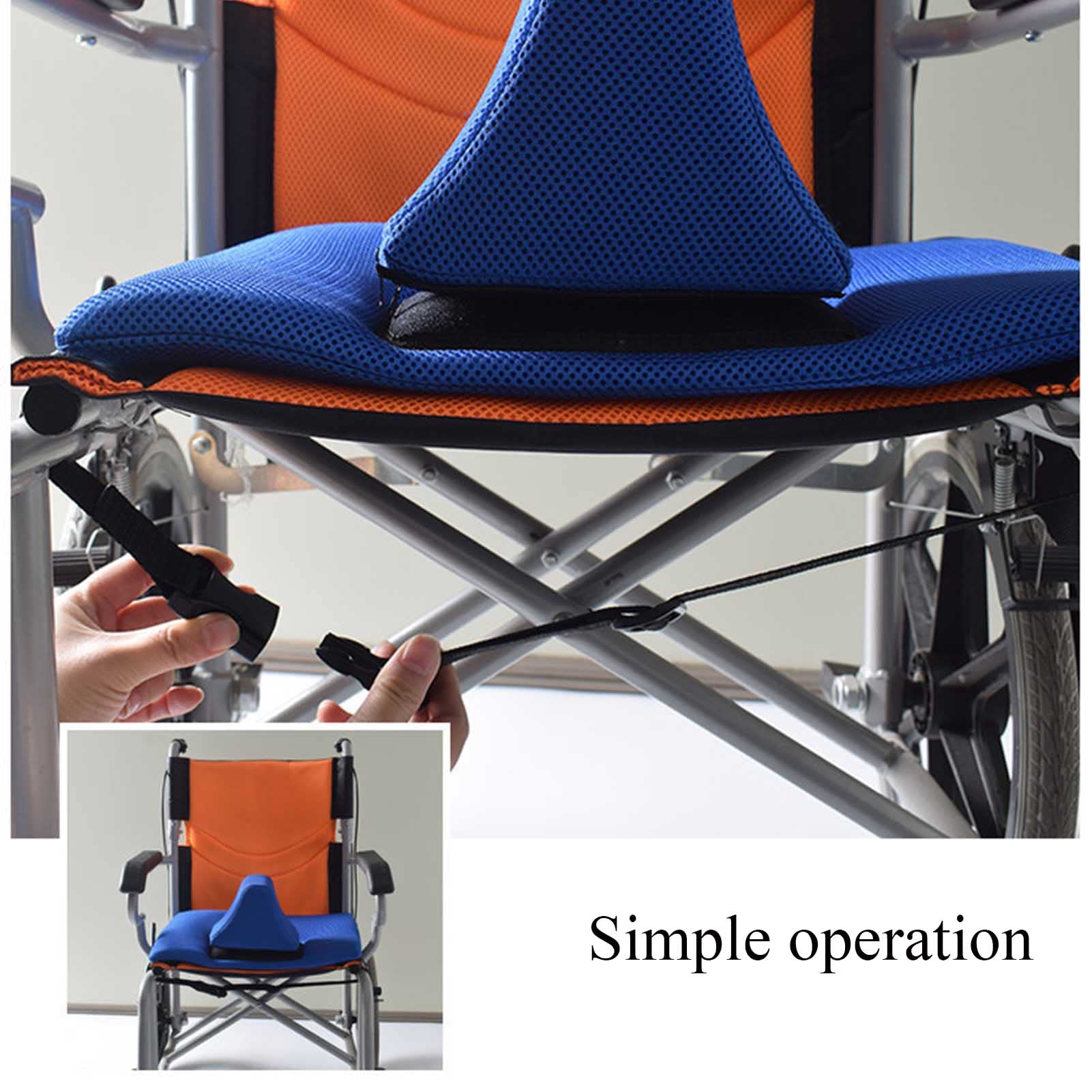 Manta para Silla de Ruedas para Ancianos, cojín antiescaras para el Asiento, Alivio del Dolor en Cama, cojín ergonómico, cojín para hemorroides en el coxis