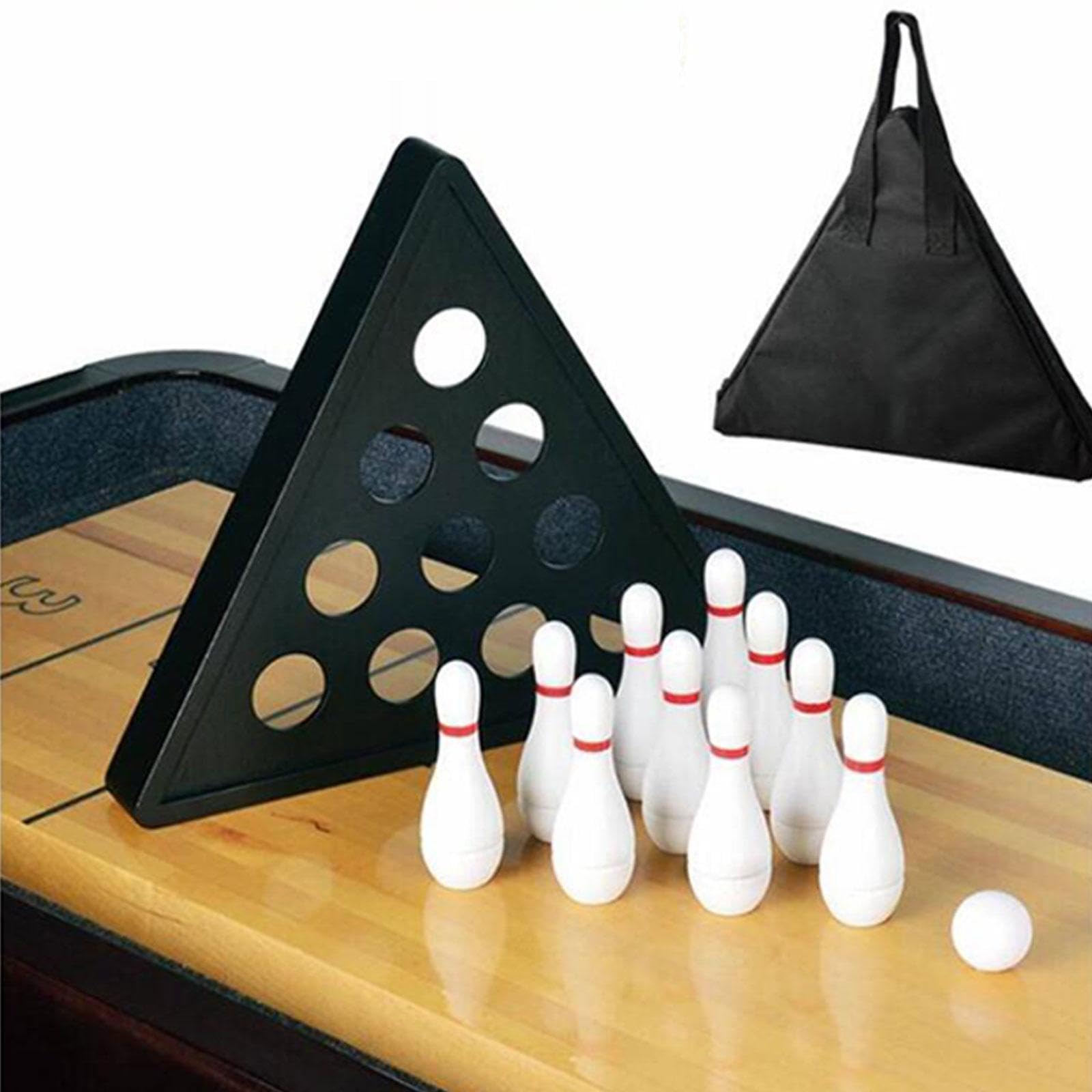 Gioco da Tavolo da Shuffleboard con Birilli, Set Divertente da 10 | birilli, esperienze deliziose per tutte le età, gioco da tavolo da shuffleboard per bambini, giocattolo