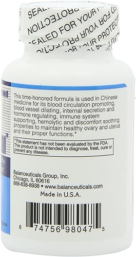 Miniatura 3 de Balanceuticals Ovary  Uterus Clean cápsulas de suplemento dietético de 500 mg botella de 60 unidades