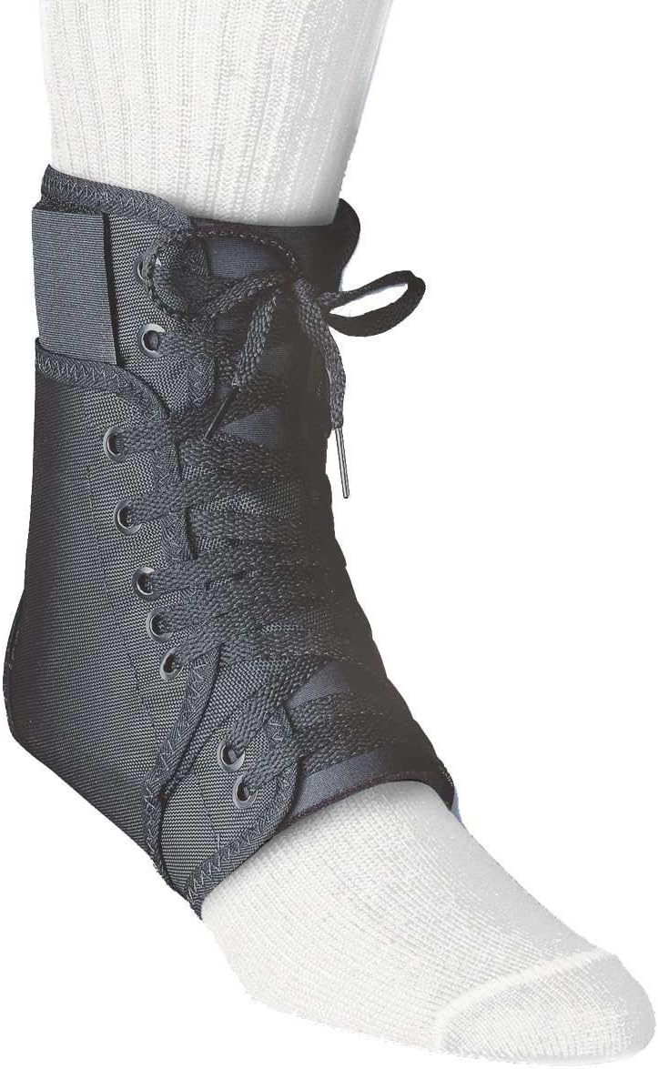FLA Orthopedics Swede-O Inner Lok 8 Ankle Brace, Small Black