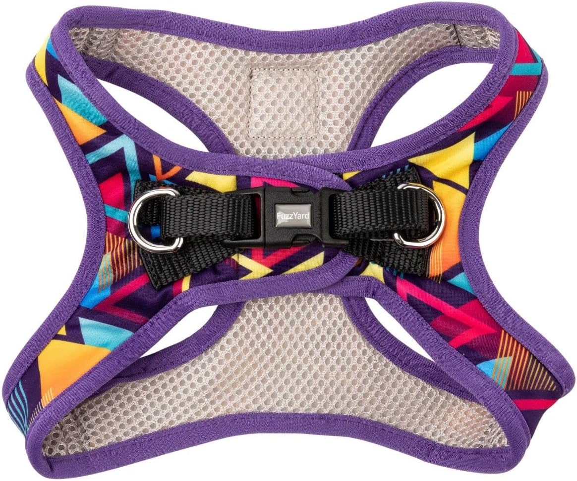 FuzzYard Prism Retro Designed Step in Harness for Dogs (Small)
