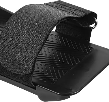 1pair Exercise Rowing Machine Pedals Replacement Parts Adjustable Indoor Rower Flat Anti-Skid Foot Pedals for Home Gym Fitness Equipment