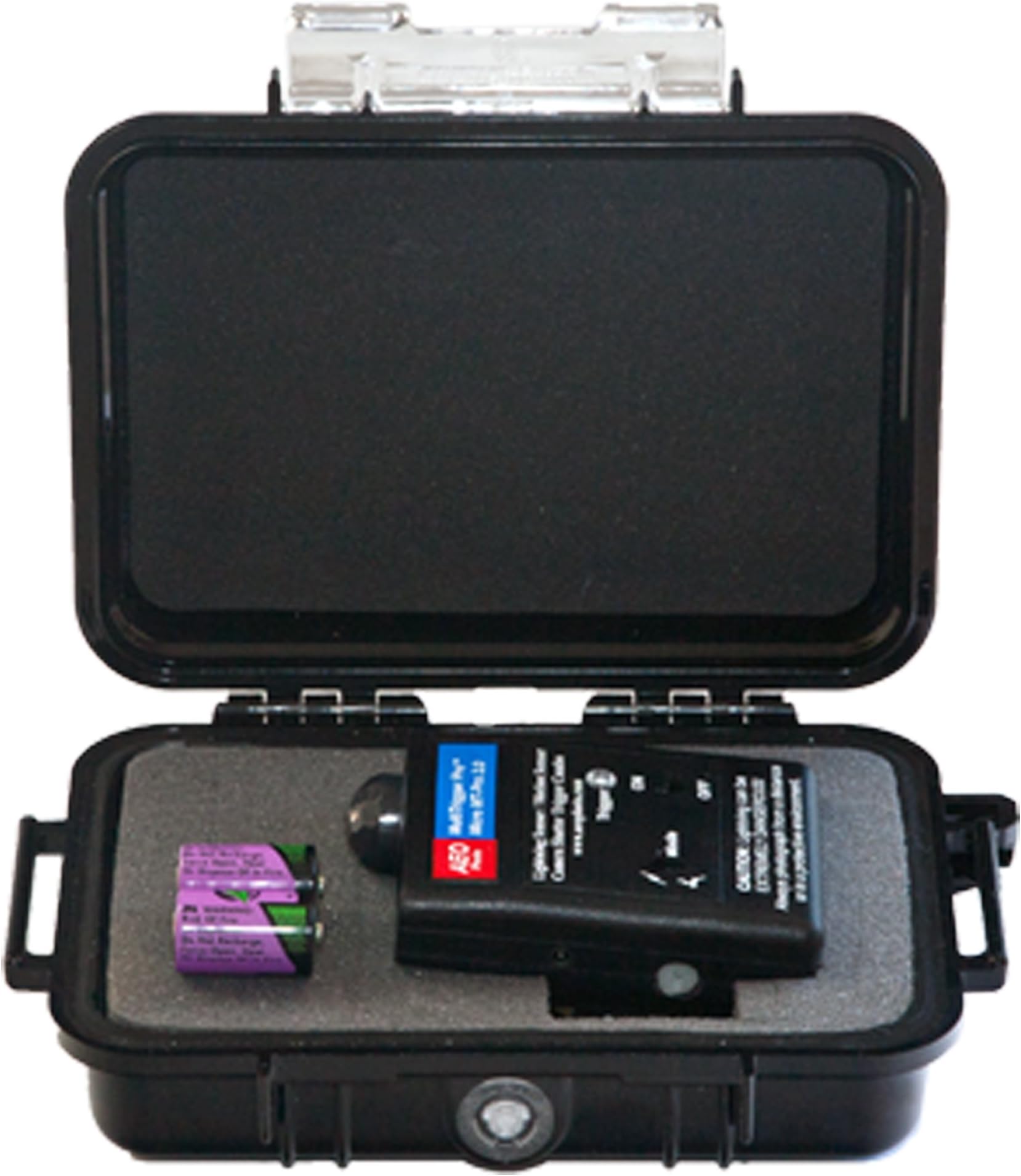 AEO Micro 3.0 MultiTrigger Pro- Lightning or Motion Activated Shutter Trigger with D80/MC-DC1 Connector and Case