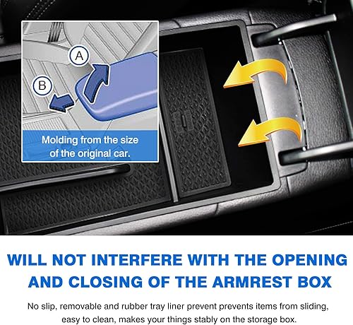 Miniatura 7 de Autorder Organizador de consola central para 2021 2022 2023 2024 2025 Kia K5 GT Line Accesorios Caja de almacenamiento para reposabrazos Bandeja de