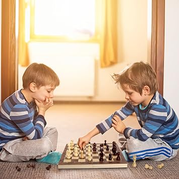 Chess Game 3 in 1 Chess Board Chess Foldable Chess Board Set