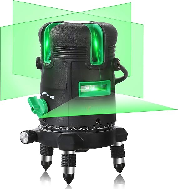 Inspiritech SelfLeveling Laser Level Green Beam Horizontal and