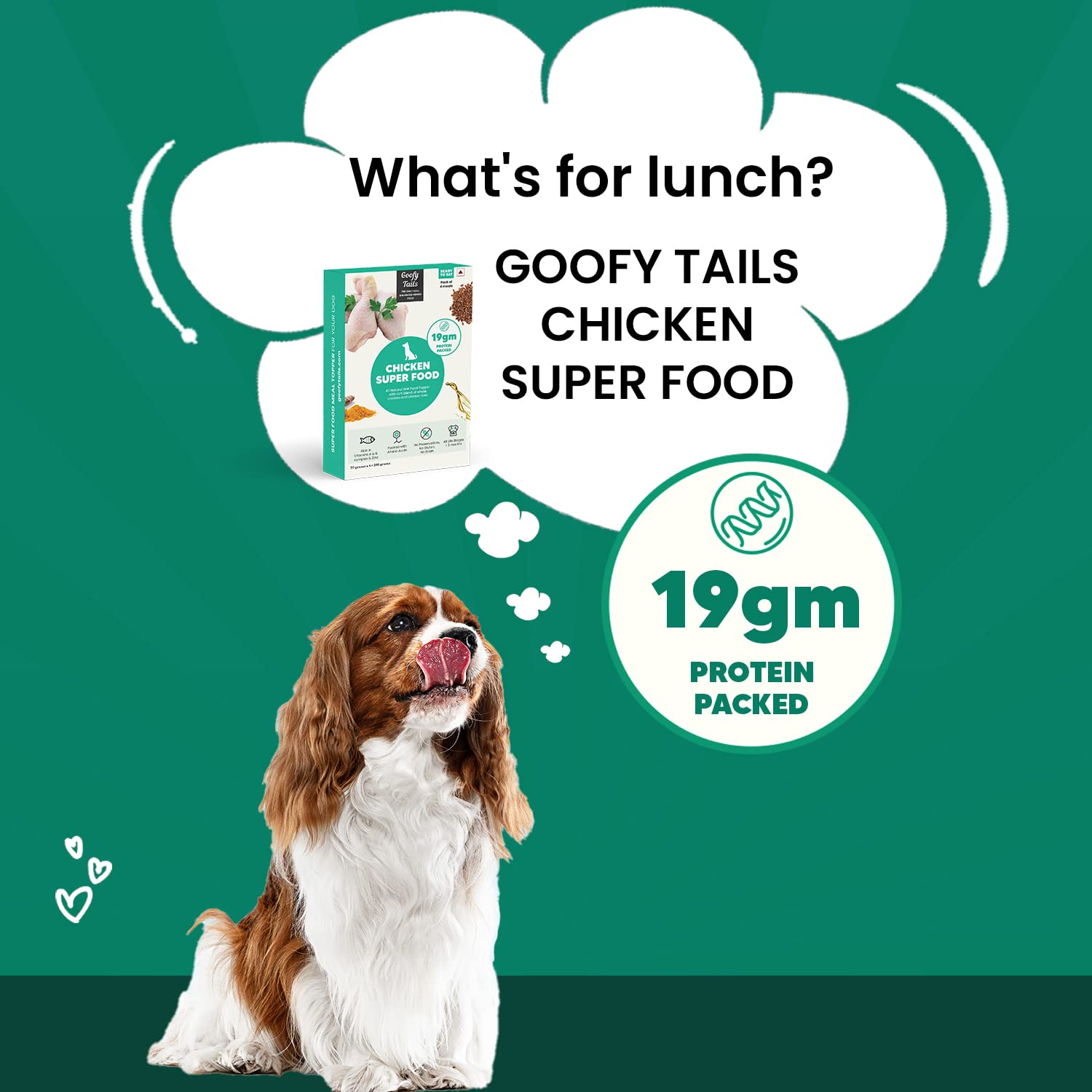 Goofy Tails Wet Dog Food 280g (70gX4), Chicken Super Dog Food, Preservative Free Dog Gravy, Wet Dog Food, Natural Human Grade Grain Free and Gluten Free Super Dog Food Gravy 2
