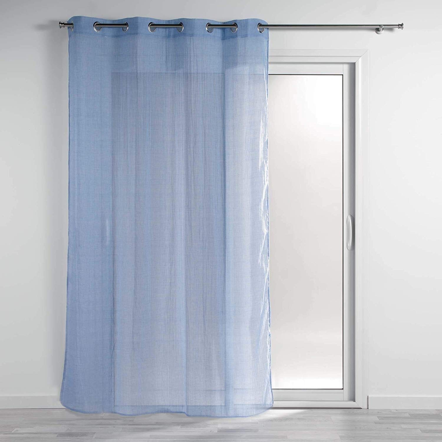 Douceur d'Intérieur - Tenda con occhielli, 140 x 240 cm, colore: Blu