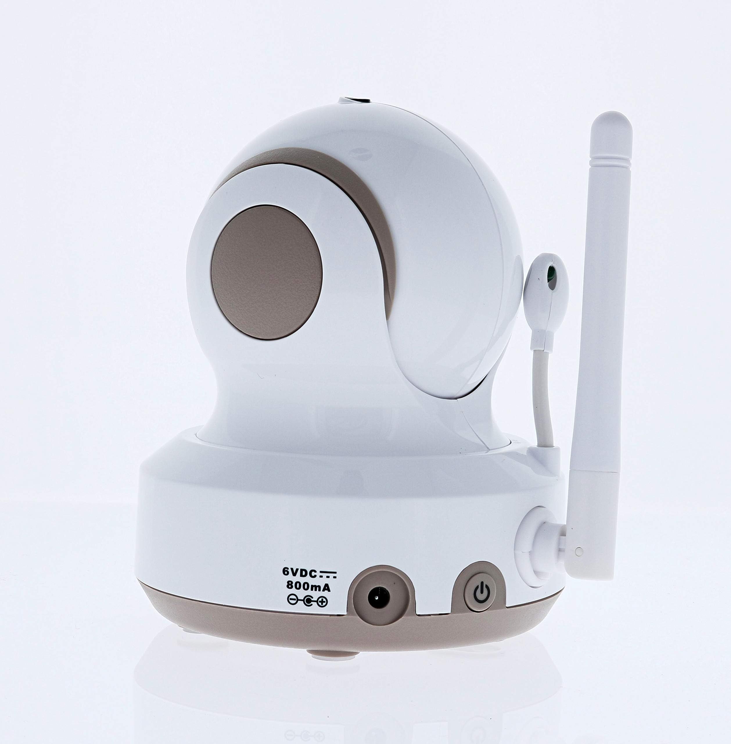 MOBI MobiCam DXR-M1 Sistema di monitoraggio del bambino con monitoraggio automatico intelligente, visione notturna, panoramica e inclinazione remota, ninne nanne, Quad View, Baby Monitor, sistema di