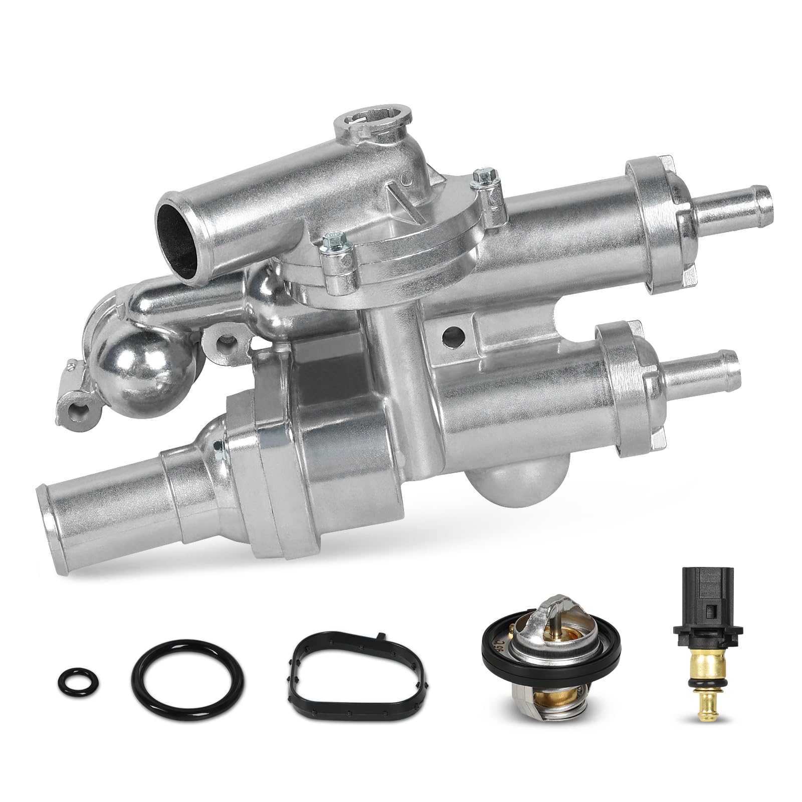 4884571AB Thermostat Housing Compatible with Compatible with Dodge Chrysler