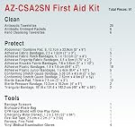 First Aid Central AZ-CSA2SN Type 2 25-Person Basic First Aid Kit, 91 Pieces