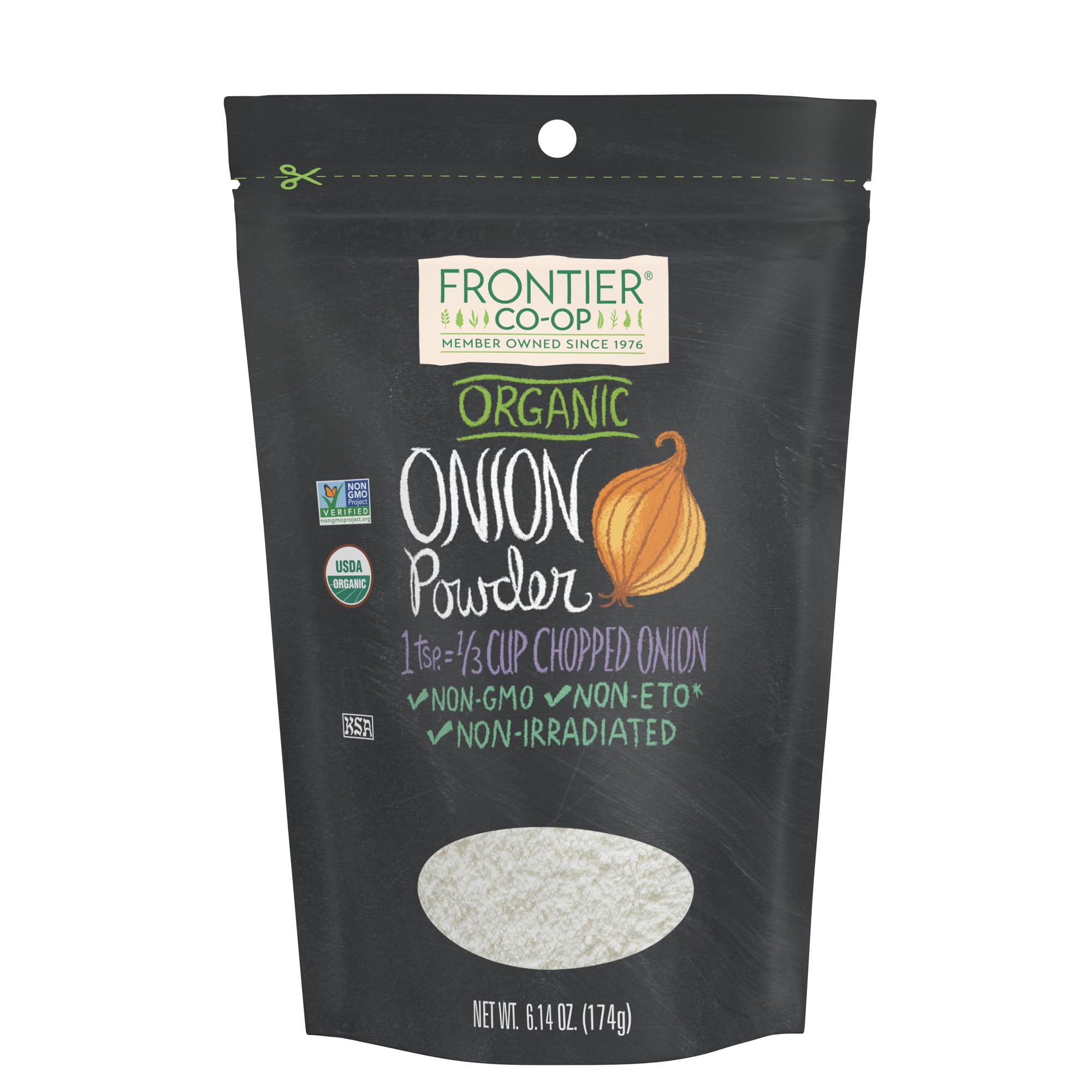 Frontier Co-op Organic White Onion Powder 6.14oz