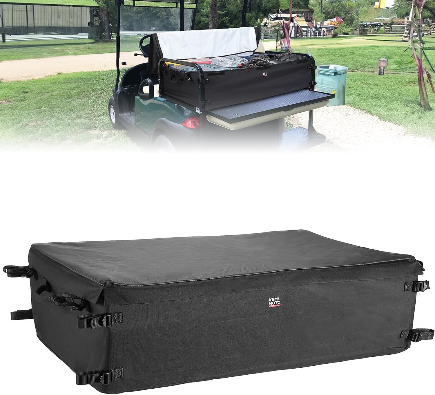 KEMIMOTO Universal Golf Cart Storage Bag Compatible with