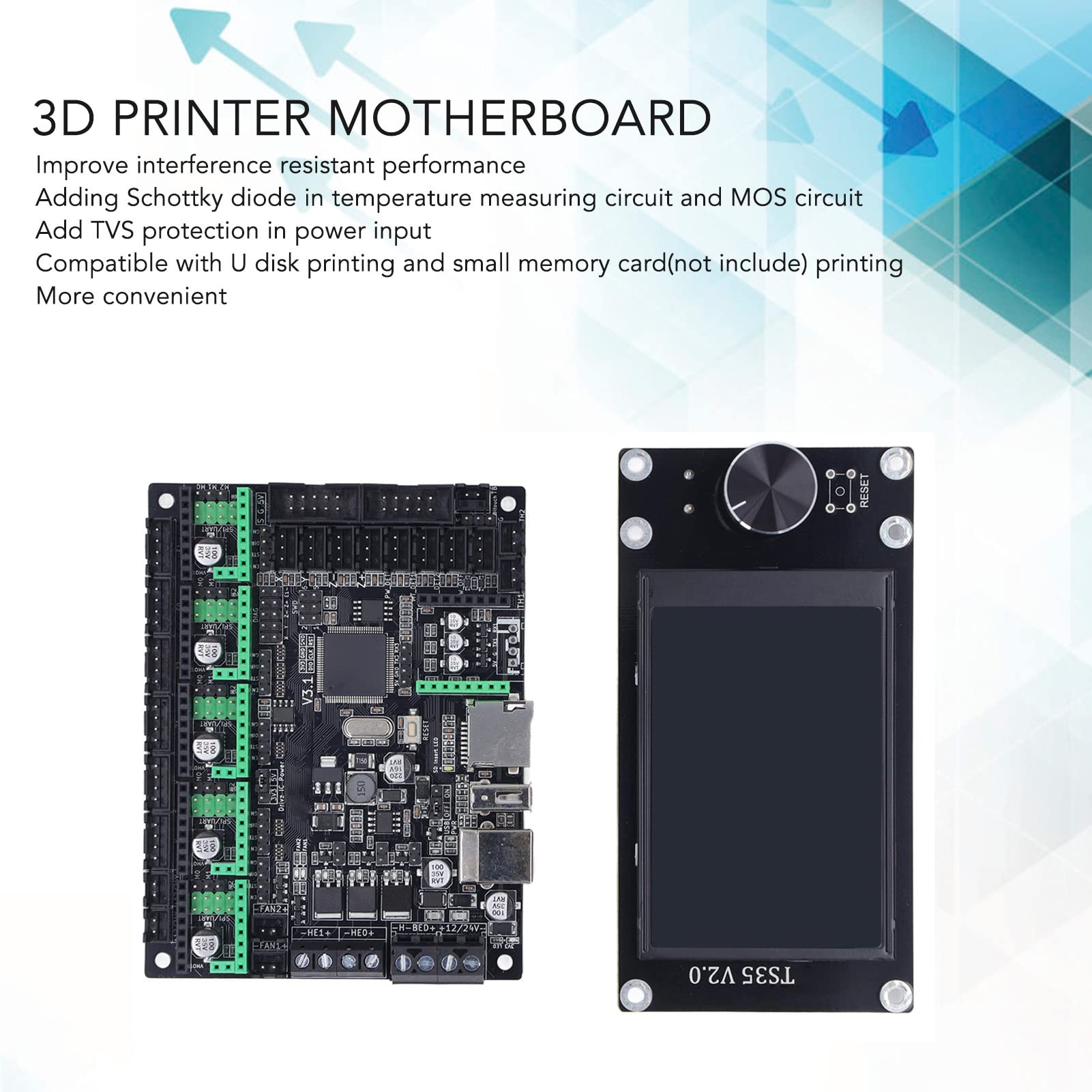 Amazon.co.jp: 3D プリンタ マザーボード キット 3D プリンタ