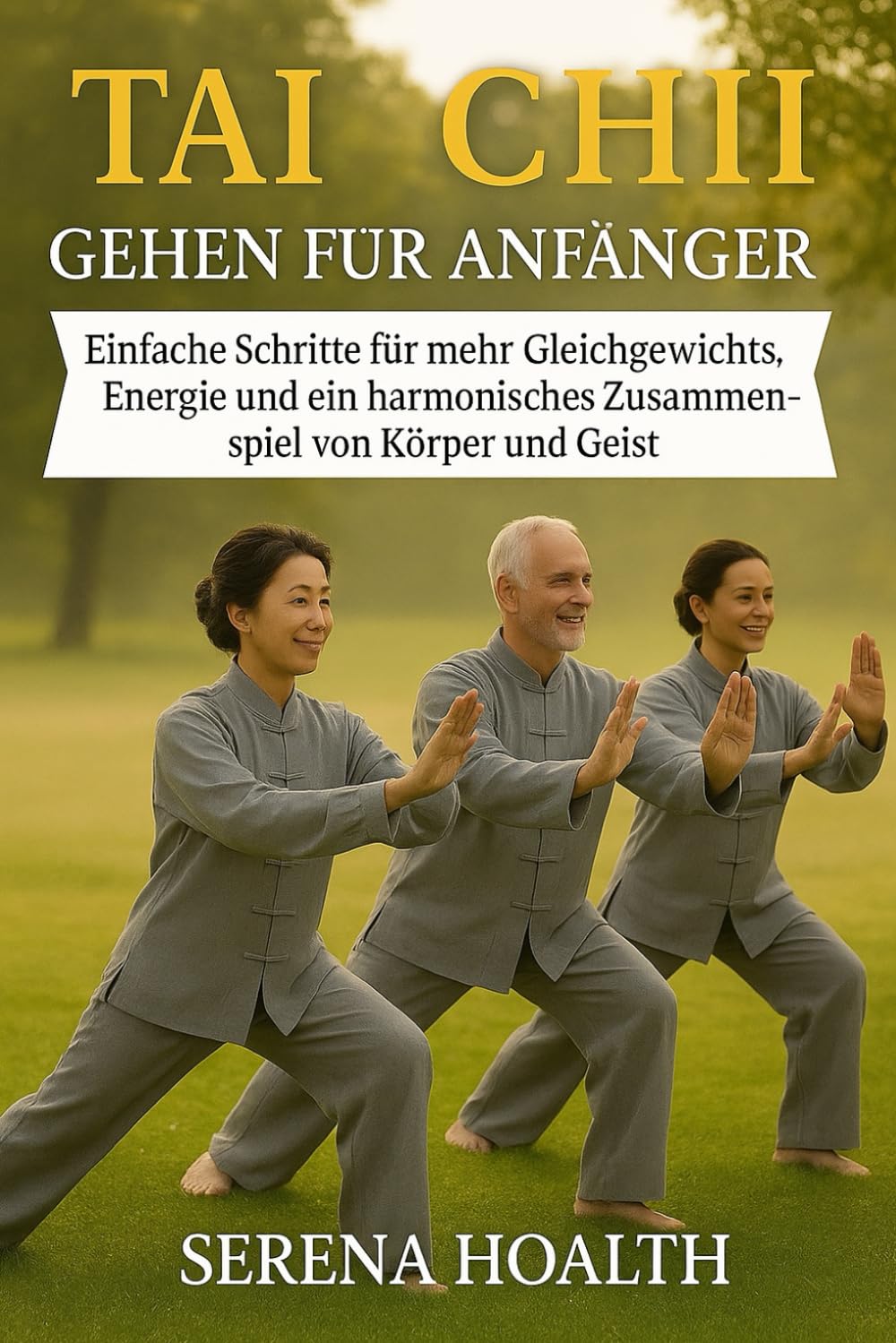 TAI CHI GEHEN FÜR ANFÄNGER: Einfache Schritte für mehr Gleichgewichts, Energie und ein harmonisches Zusammenspiel von Körper und Geist