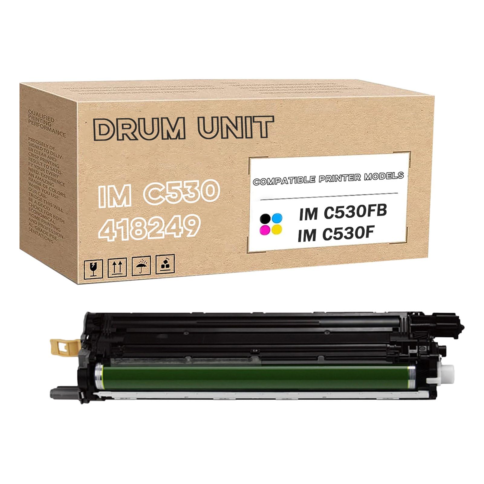 Unità Tamburo Compatibile Per Ricoh IM C530, 60K Cyan | 418248 418249 418250 418251 (con Chip) Compatibile Per IM C530FB IM C530F