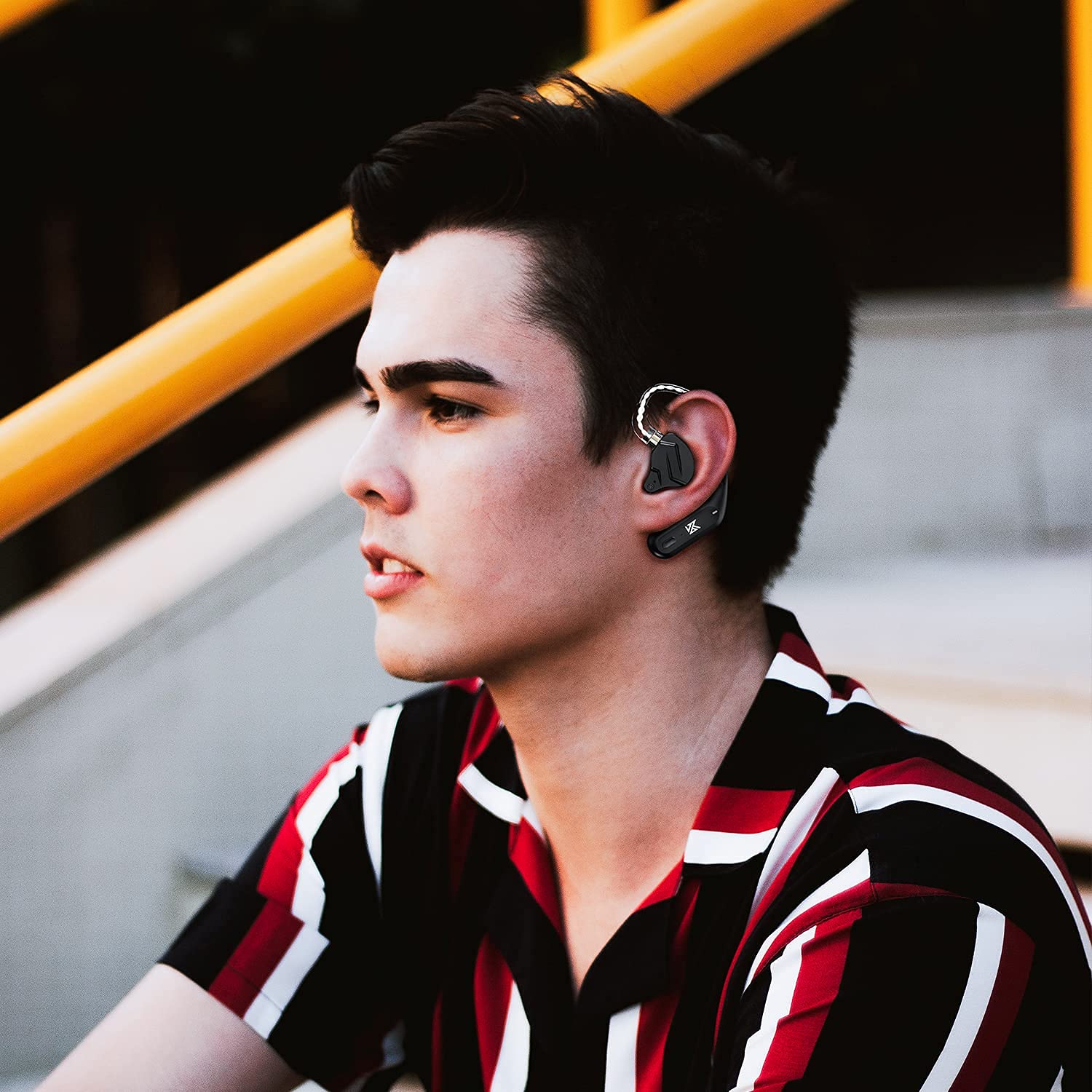 G.K KZ AZ09 Cable KZ ZSN pro X aud KZ ZS10 pro Upgrade para KZ Auriculares, Bluetooth 5.2 Wireless Earhook con Micrófono para ZSN, ZSN pro, ZS10, ZSN pro X, ZEX, ZEX pro, ZAS, DQ6