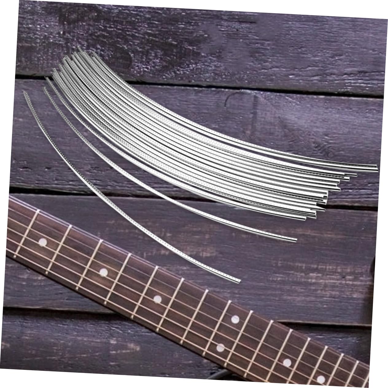Klassische Gitarrenteile 25 Stück 2 4 Mm Gitarrenbunddrähte Metallbunddraht-kit