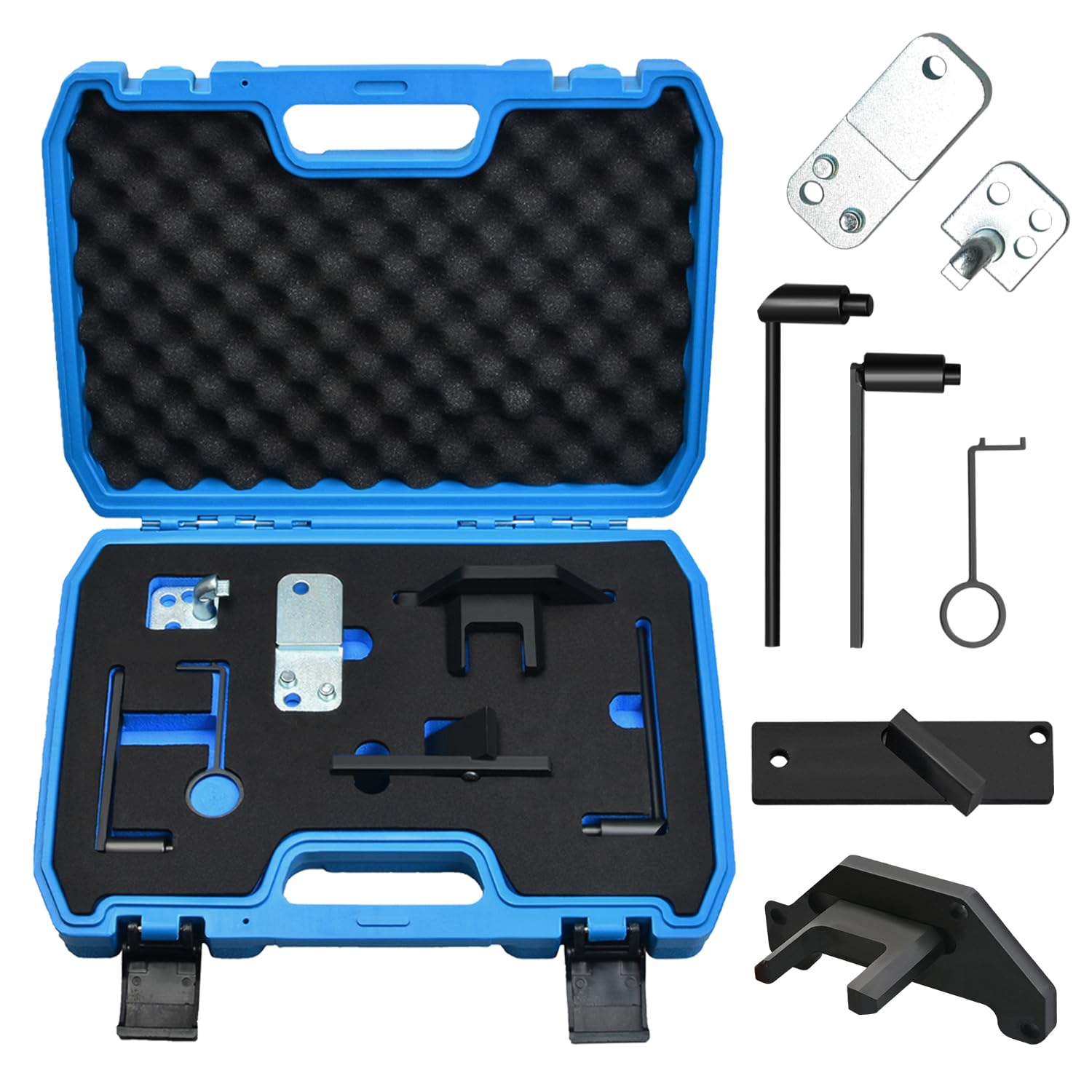 Kit Calage Distribution, Outil de Réglage de Distribution pour Moteur PSA Citroën Peugeot Opel DS 1.2 Vti (VVT) /GDI PureTech Essence 109-2C, 109-2D, 0109-2B, G-0109-2E