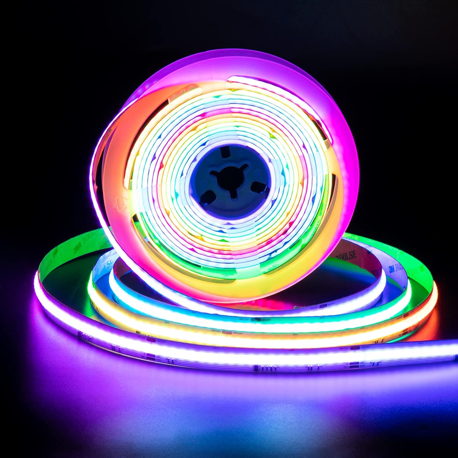 PAUTIX RGB Smart IC COB LED Strip Light: Transform Your Space with Colorful Ambiance!