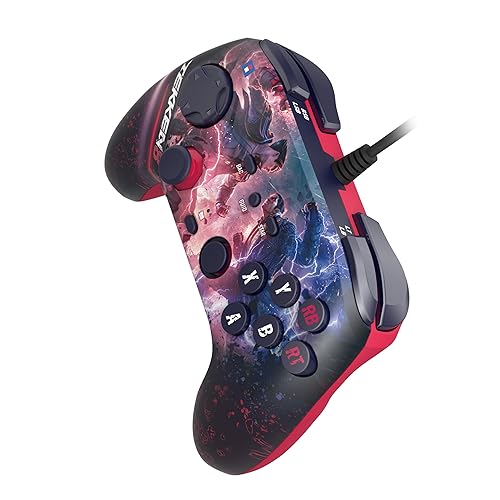 Vista 5 de HORI Fighting Commander OCTA (TEKKEN 8 Edition) for Windows PC - Tournament Grade Wired Fightpad Officially Licensed by Bandai Namco Entertainment