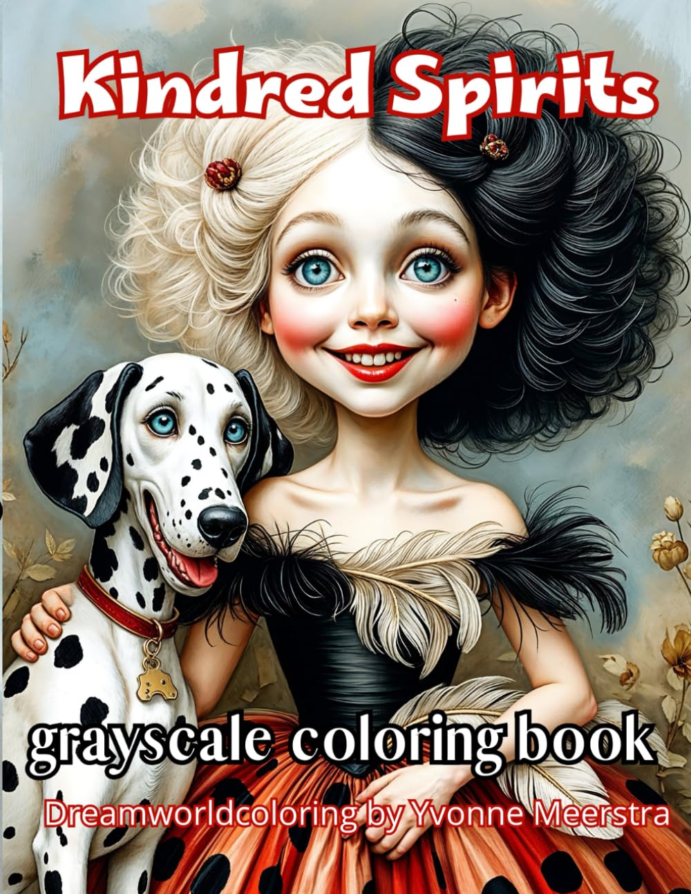 Kindred Spirits: Whimsical Portraits of Women, Children, and Their Animal Companions | 57 Single-Sided Illustrations to Spark Your Imagination
