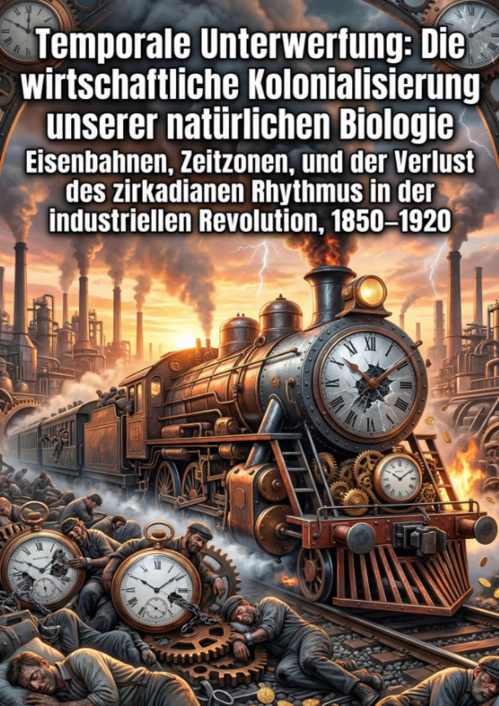 Temporale Unterwerfung: Die wirtschaftliche Kolonialisierung unserer natürlichen Biologie: Eisenbahnen, Zeitzonen, und der Verlust des zirkadianen Rhythmus in der industriellen Revolution, 1850–1920