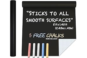 Extra-Long 8-Foot Chalkboard Wallpaper Roll