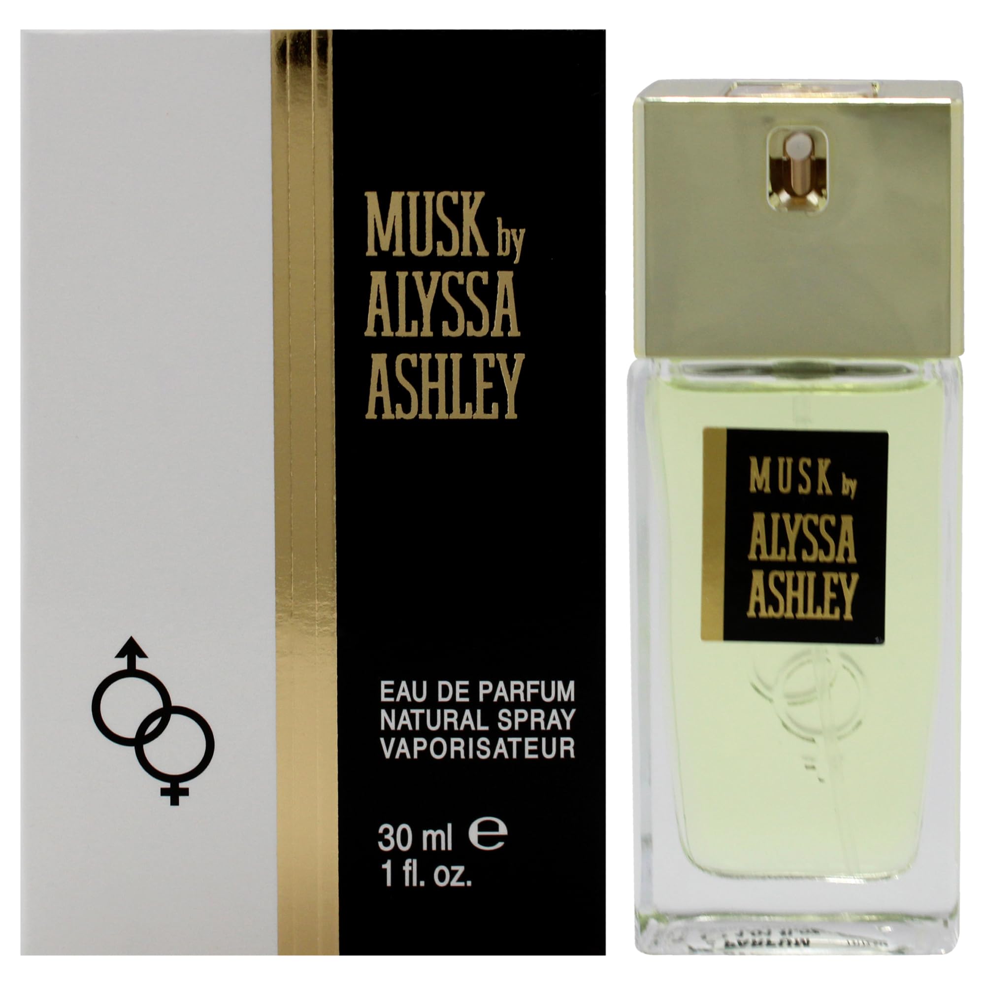 Alyssa Ashley Musk Eau de Parfum Spray with Citrus and Floral Notes
