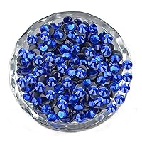 Vista 53 de LPBeads 6400 piezas de pedrería termoadhesiva peridoto con base plana, 5 tamaños mixtos, gemas de cristal redondas de vidrio con pinzas y lápiz