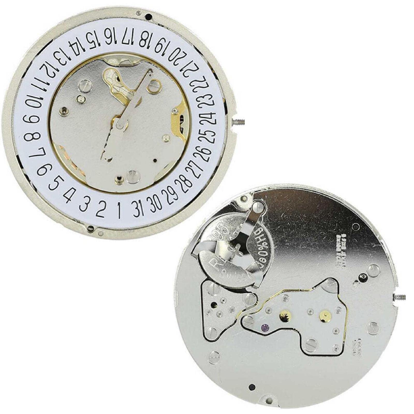 Wymiana mechanizmu zegarka, grubość 4,4 mm, mechanizm 5 klejnotów do zegarków Ronda 5021.D, akcesoria do zegarków