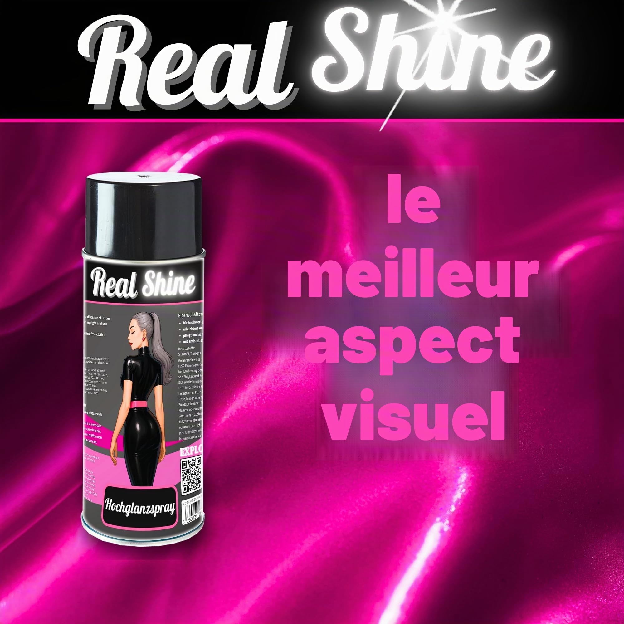 Optimal Products die bessere Lösung Spray brillant pour latex brillant 400 ml
