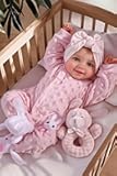 Drink and Wet Reborn Baby Dolls Girl – 17 Inch Lifelike Handmade Silicone Baby Doll, Can Drink & Pee, Real Life Baby Doll with Accessories, Gift for Girls Age 3+ Pretend Play & Collection