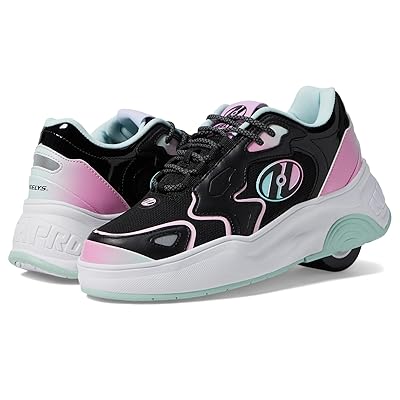 Heelys Mega Pro (Big Kid) Kids Shoes Black/Pink