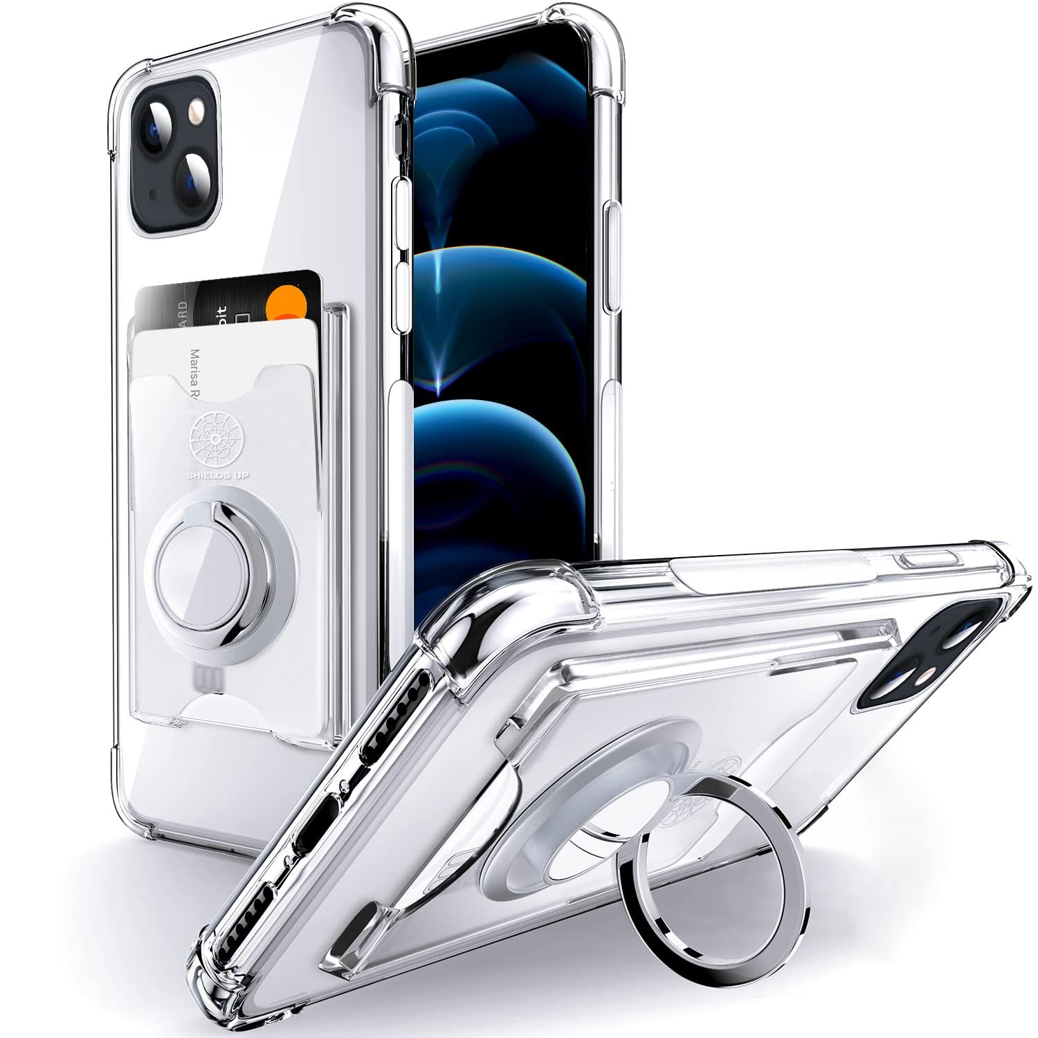Amazon.co.jp: SHIELDS UP iPhone 13 用 ケース リング付き