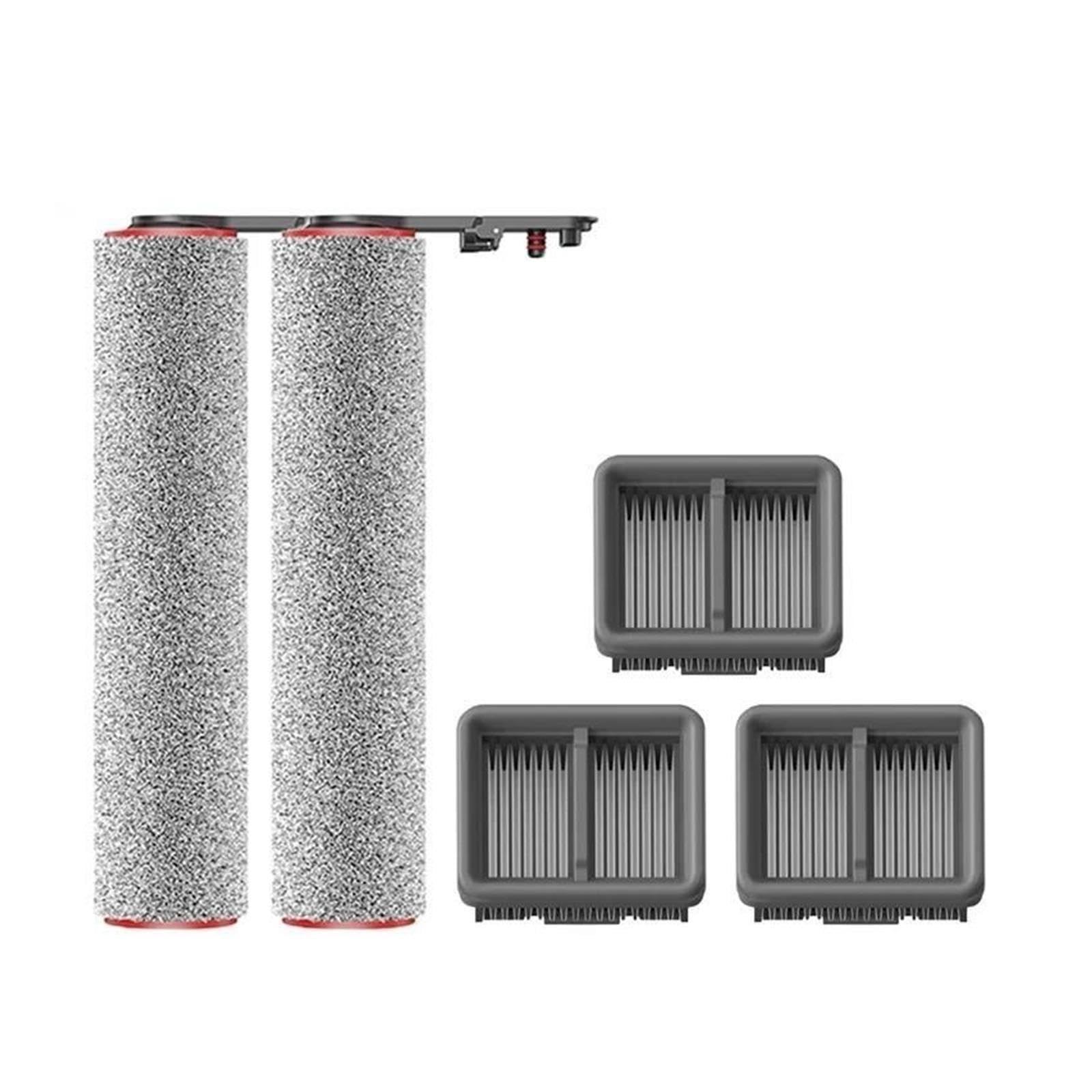 Accesorios, Compatibles Con Dreame, Cepillo for Aspiradora De Vapor H15 Pro Heat / H16 Pro, Piezas De Repuesto for Filtro De Rodillo Seco Y Húmedo Componente(Set g)