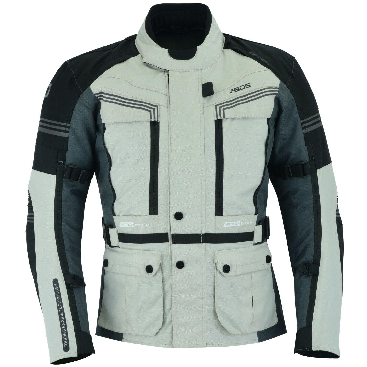 Motorrad Wasserfeste Jacke, Motorradjacke für Herren – Textiljacke mit herausnehmbaren Protektoren,Biker Texti Jacke,Motorrdjacke