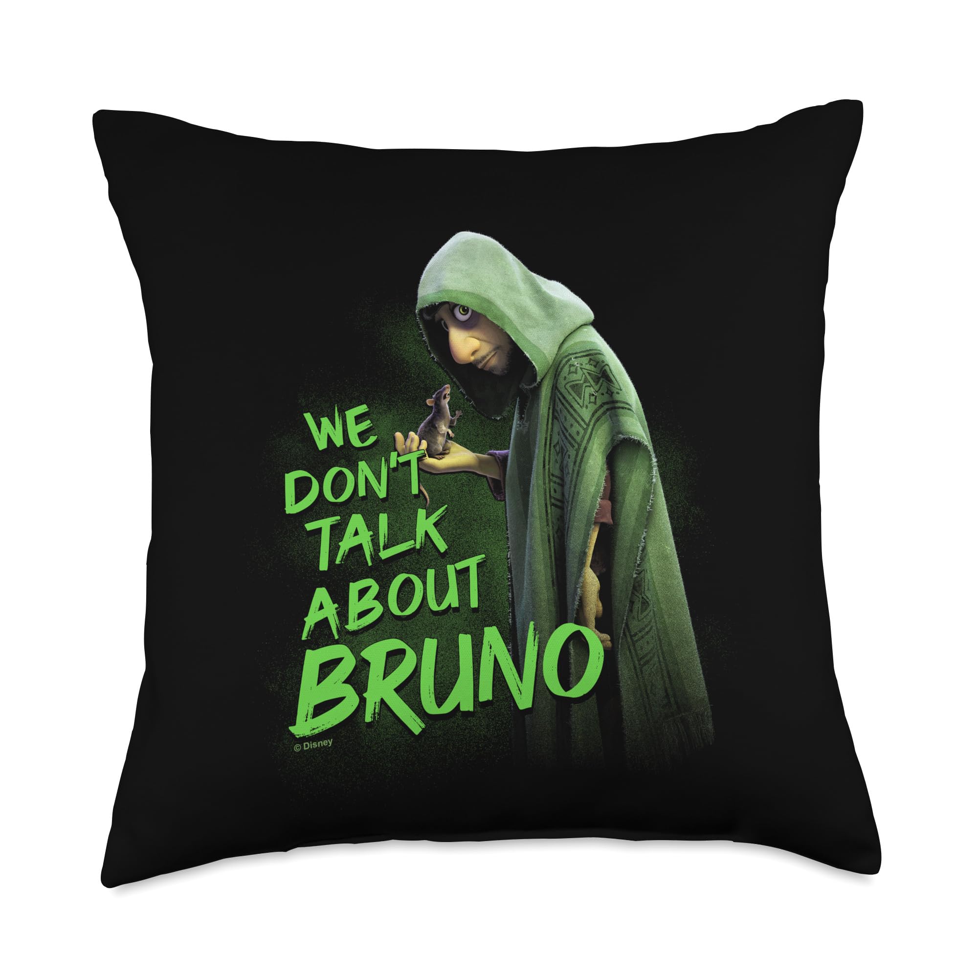 Disney Encanto Bruno We Don't Talk About Bruno Throw Pillow