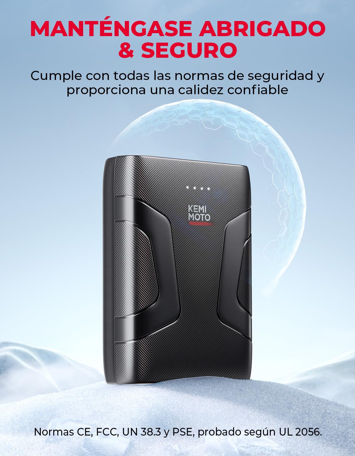 KEMIMOTO Chaleco Calefactable Mujer, Chalecos Térido Elegante con 10000mAh, 6 Zonas de Calor 3 Niveles de Calefacción, Chaleco Cálido Eléctrico Esquí Pesca Actividades al Aire libre