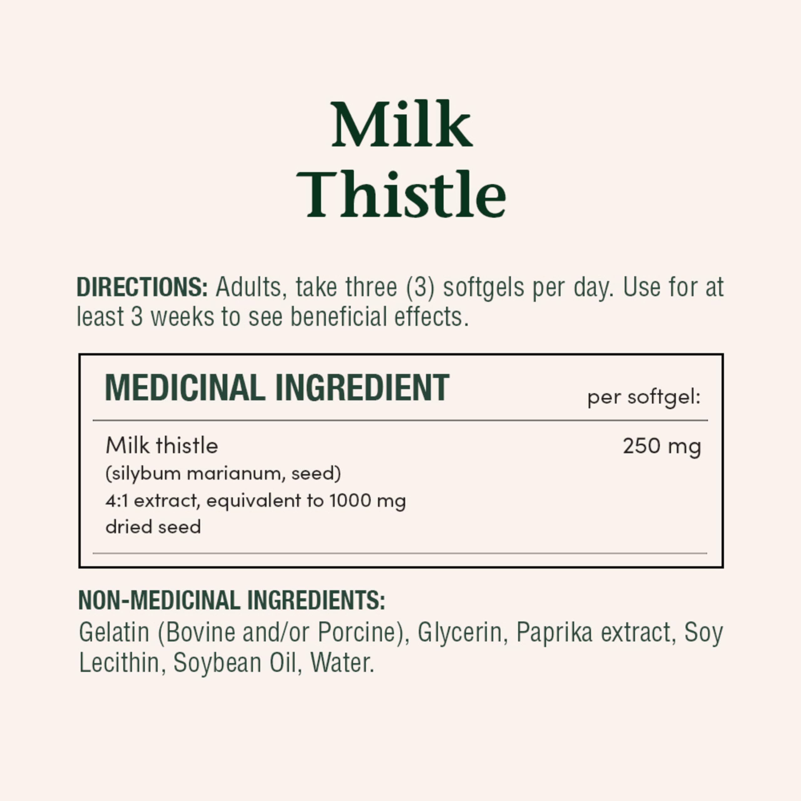 Nature's Bounty Milk Thistle Value Size, 200 Softgels — Amazon image 3