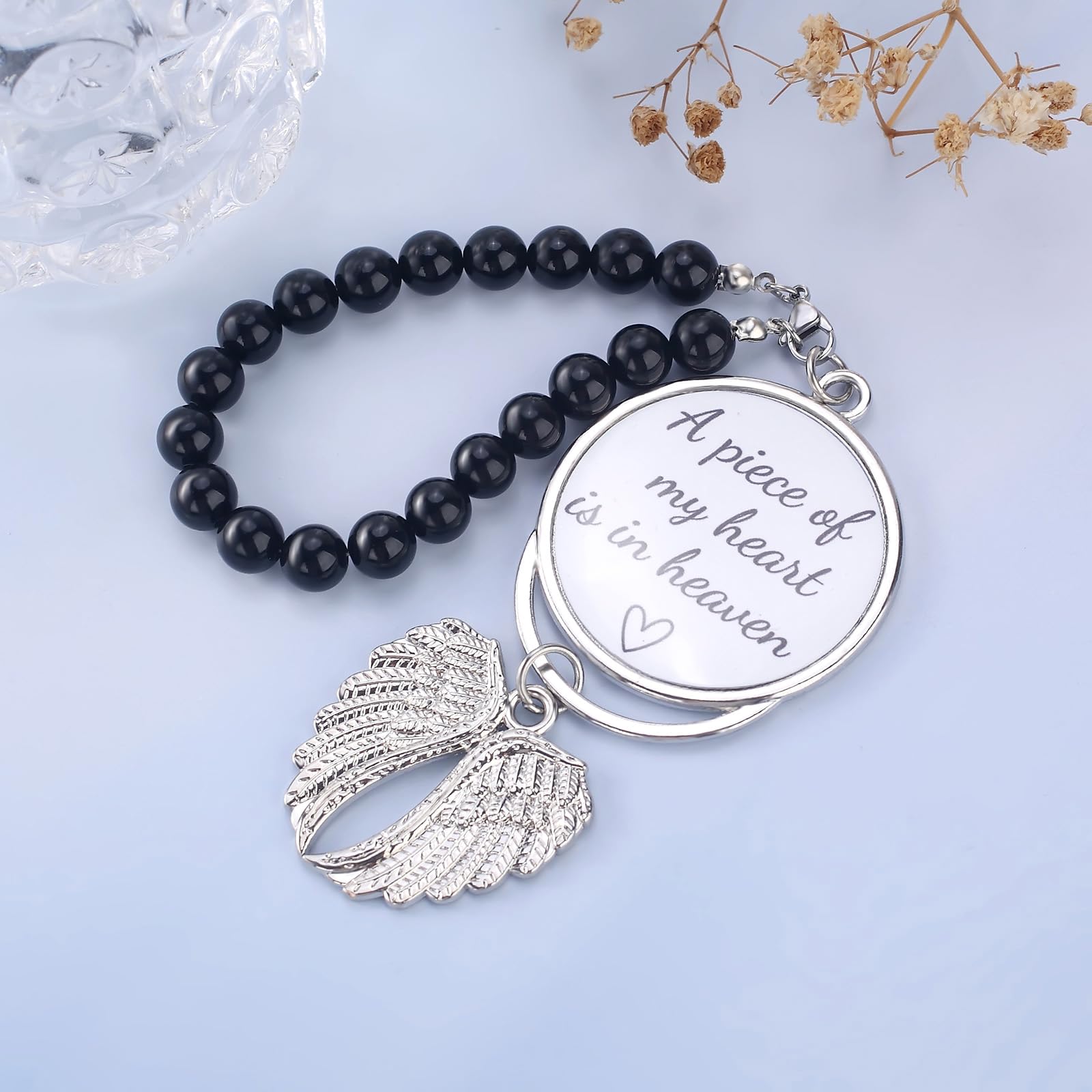 Memory Bracelets For Loss Loved One Memorial Jewelry Remembrance