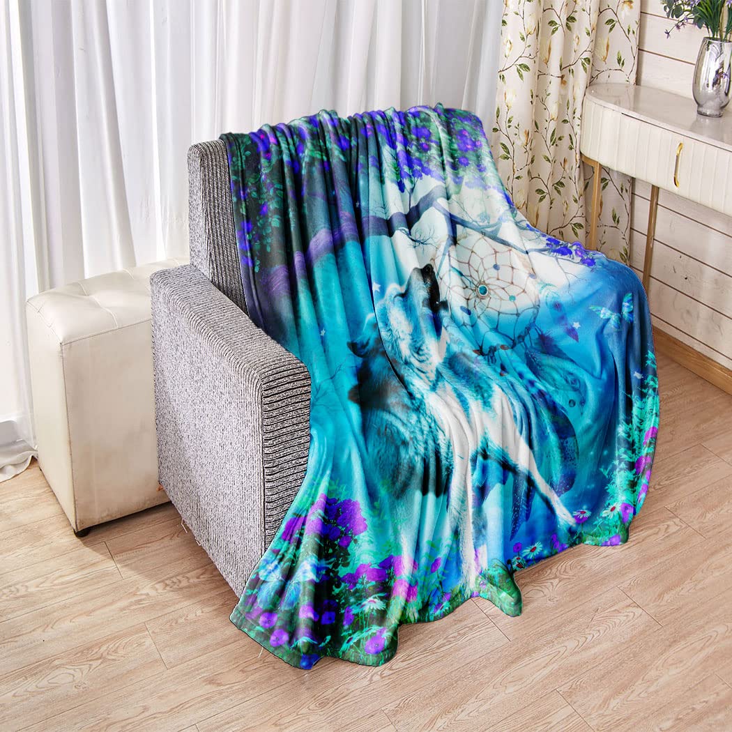 Flanell Kuscheldecke 150x200 Cm – Weiche Fleecedecke Mit Galaxie-Druck, Für Sofa, Bett & Unterwegs