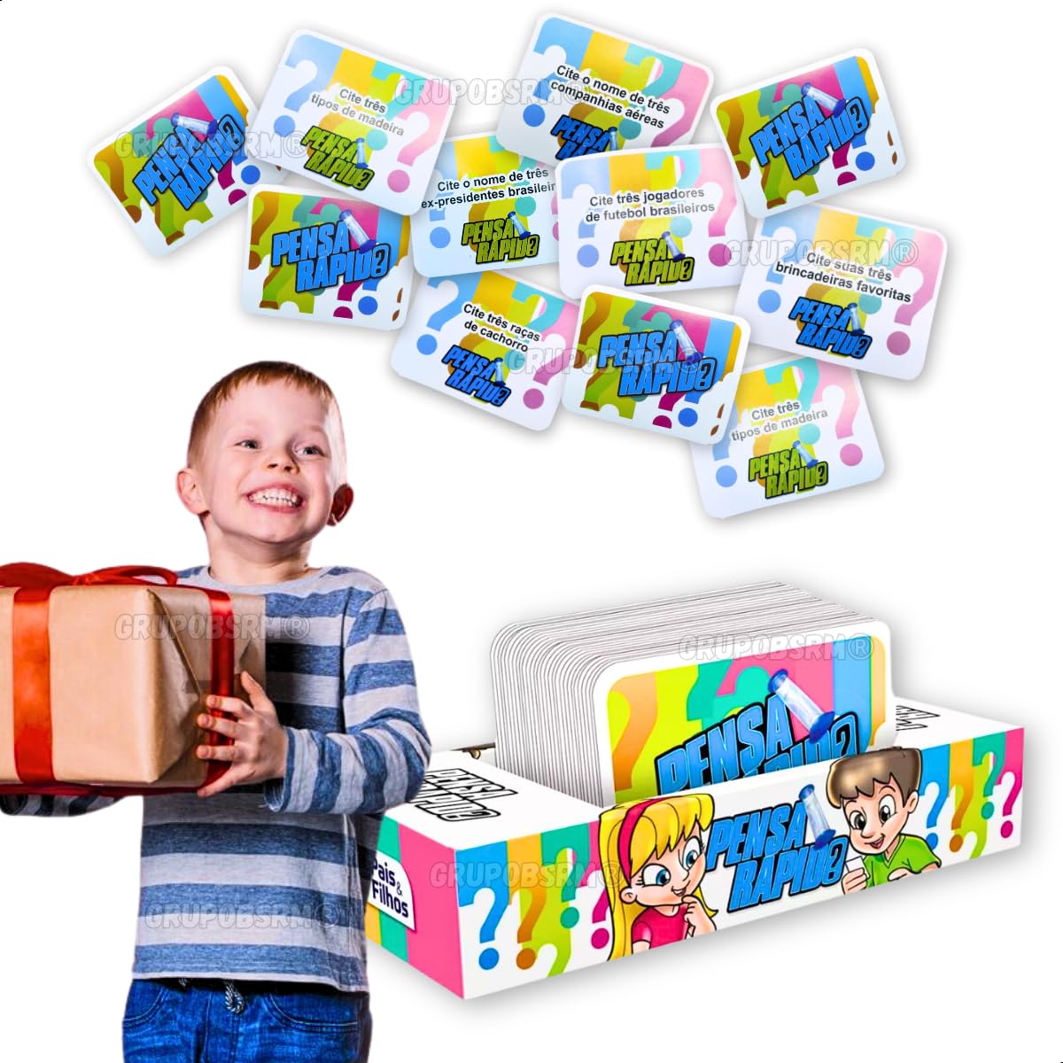 Brinquedo Pensa rápido educativo jogos infantil pedagógico escolar