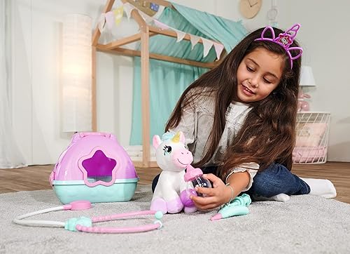 Miniatura 6 de Simba 105542140 - Maleta de 9.1 x 7.9 in, con diseño de unicornio de felpa, 7.9 in, 9.1 x 7.9 in