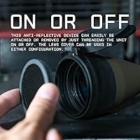 Vista 4 de Monstrum - Cubierta de lente de mira telescópica abatible con dispositivo antirreflejo de panal