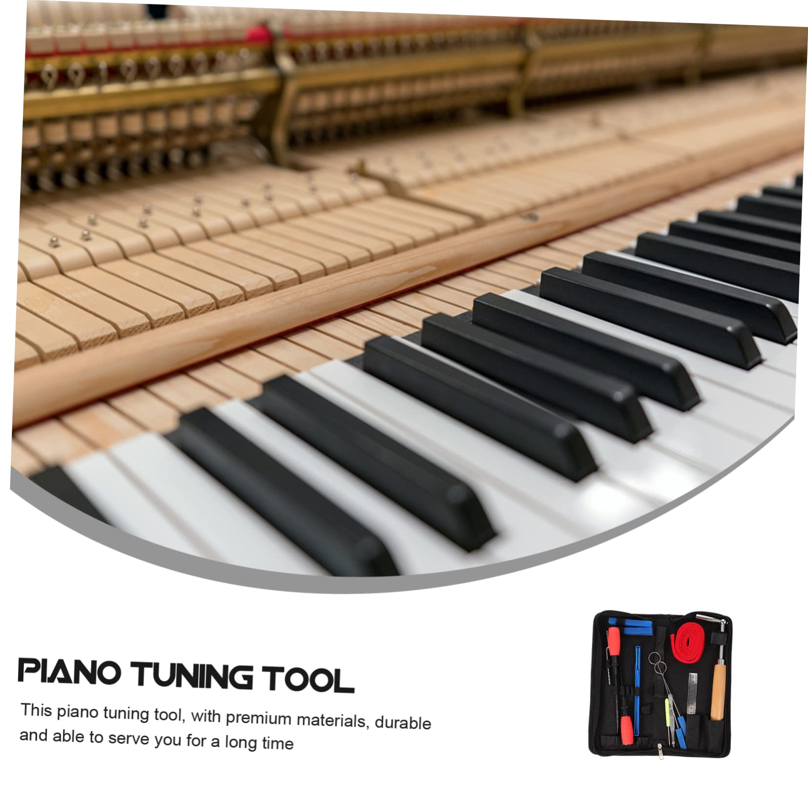TOYANDONA 1juego De Afinación De Piano Sordinas Prácticas y Accesorios De Reparación Para De Instrumentos