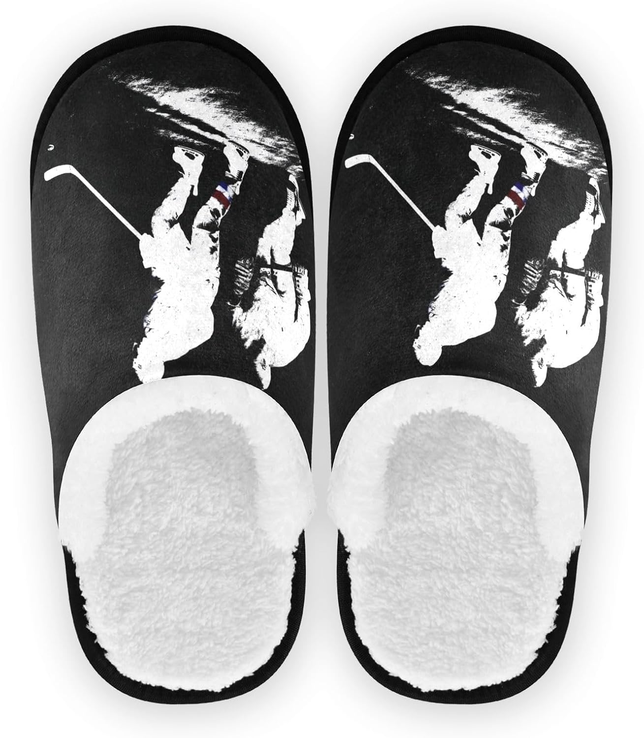 Boccsty Christmas Spa Slippers Halloween House Slipper Indoor Outdoor Non-Slip Home Shoes for Men Woman M-L